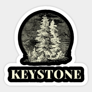 Keystone Vintage Sticker